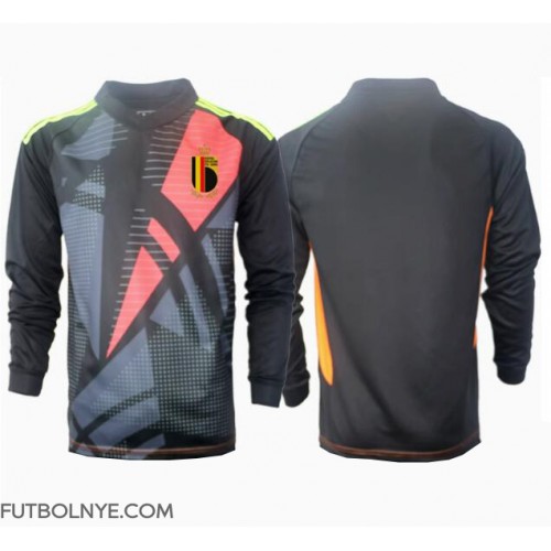 Camiseta Bélgica Portero Primera Equipación Eurocopa 2024 manga larga